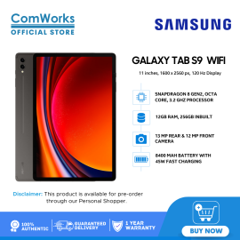Samsung Galaxy Tab S9 Wifi