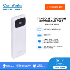 Tango Jet 10000mAh Powerbank 5V2A